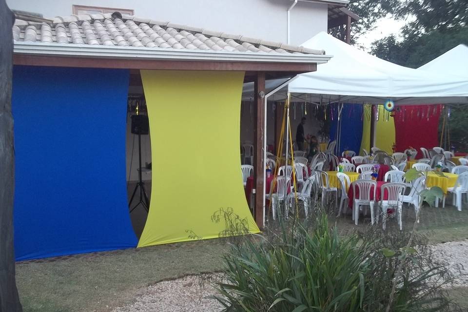 Decoração festa brega