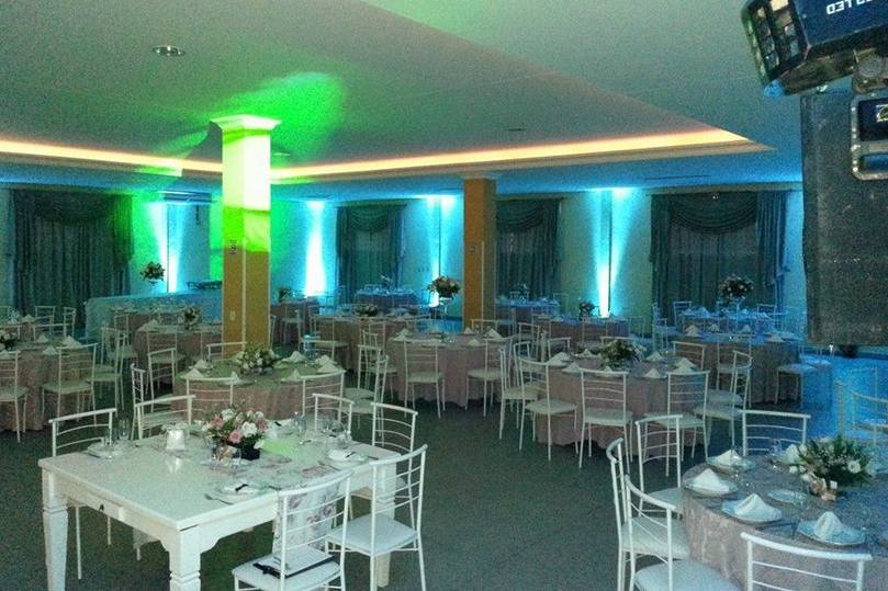 Iluminação para casamento