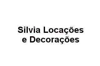 Logo silvia locações e Decorações