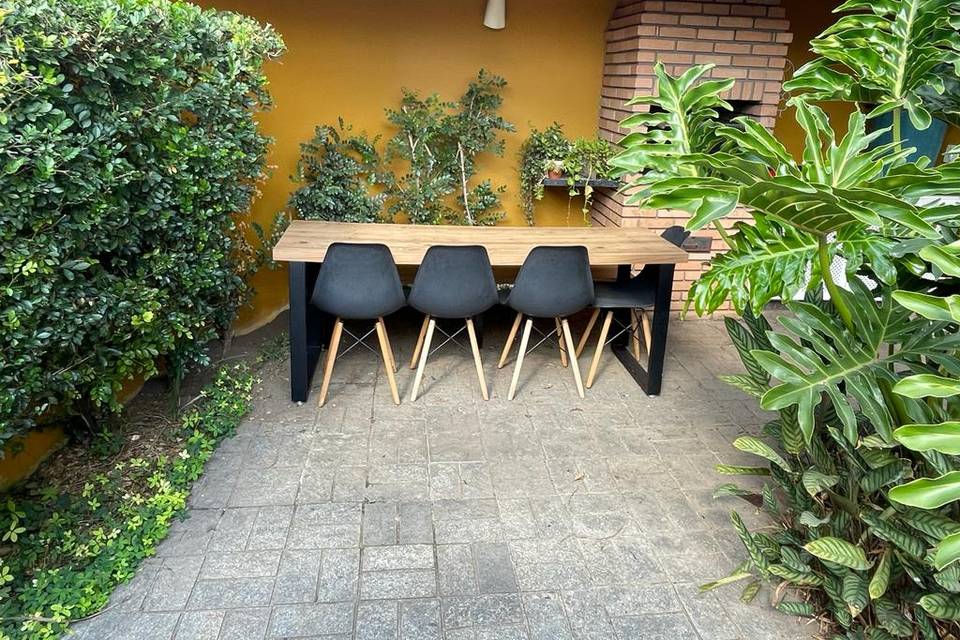 Area externa c/ churrasqueira