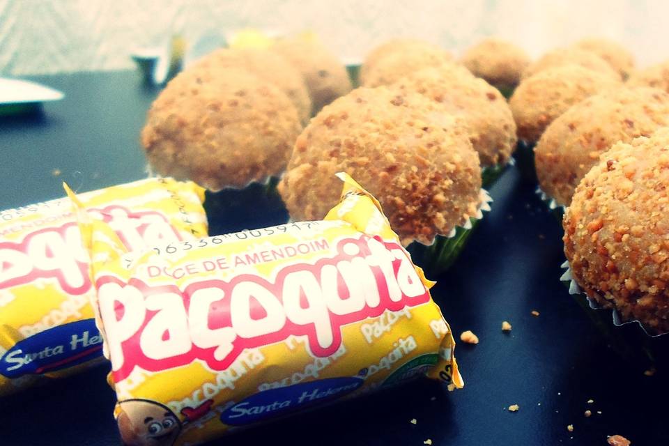 Brigadeiro gourmet paçoca