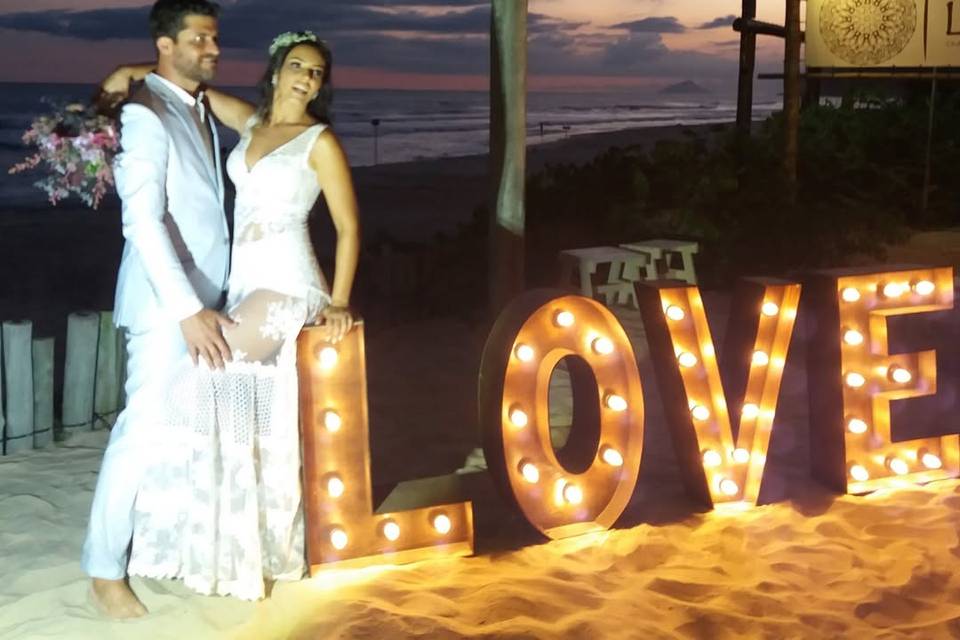 Casar na praia é tudo de bom!
