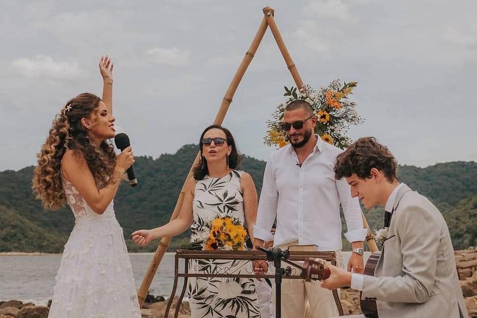 Casar na praia é tudo de bom!