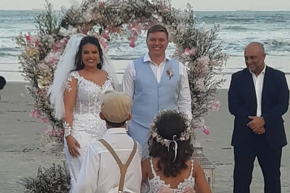 Casar na praia é tudo de bom!
