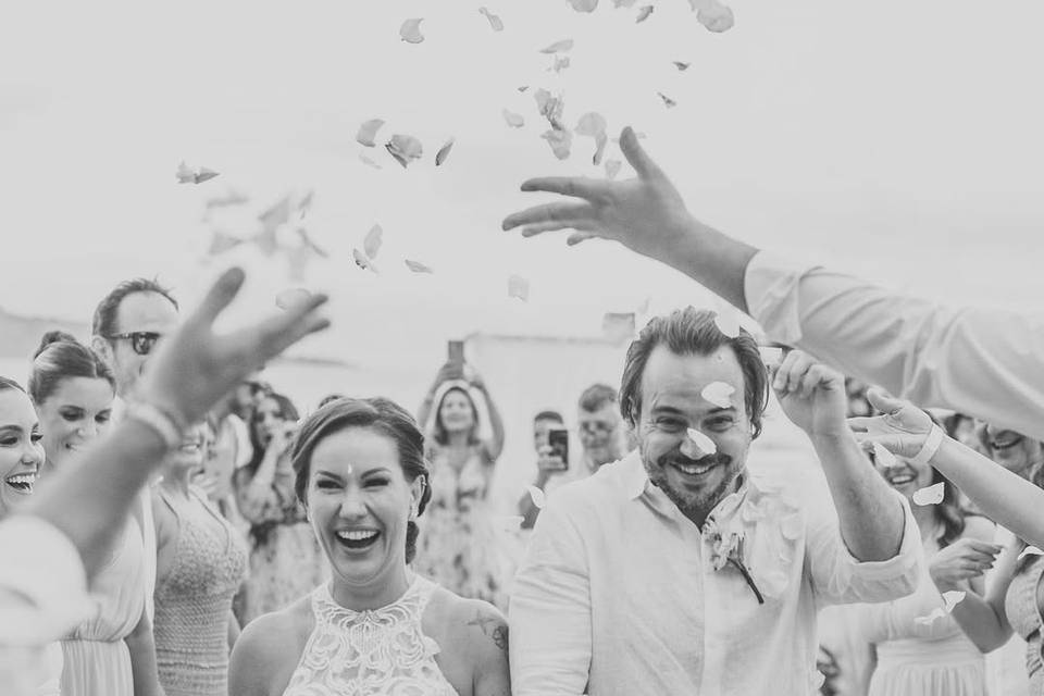 Casar na praia é tudo de bom!