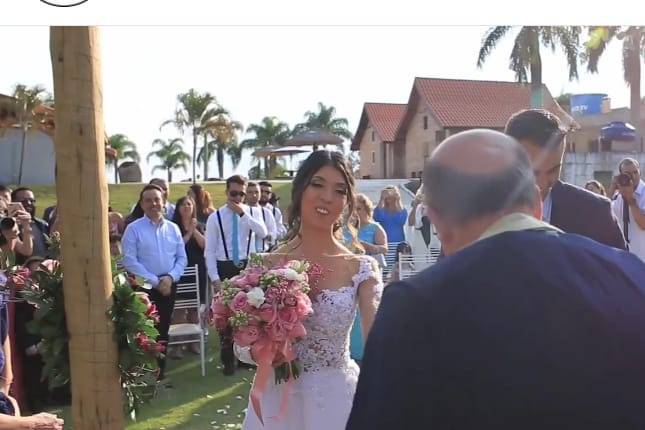 Casamento no sítio.