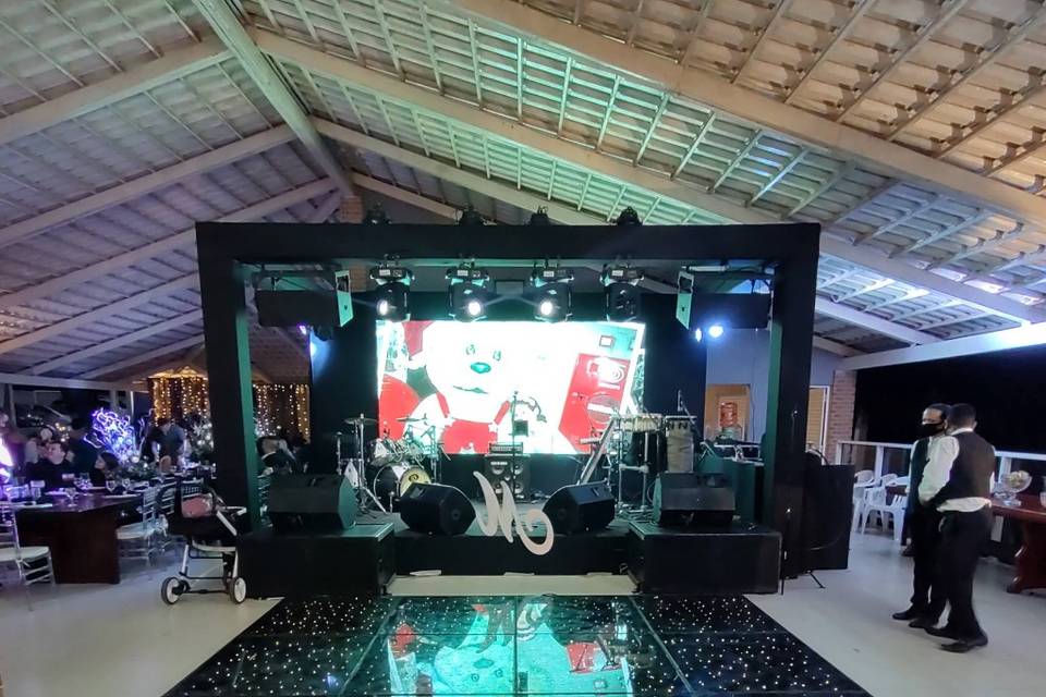 Estrutura para Dj e banda