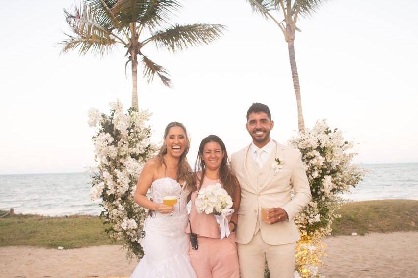 Casamento pé na areia