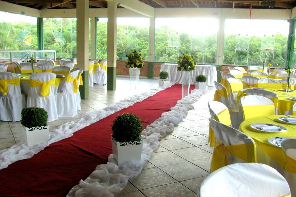 Casamento salão piscina