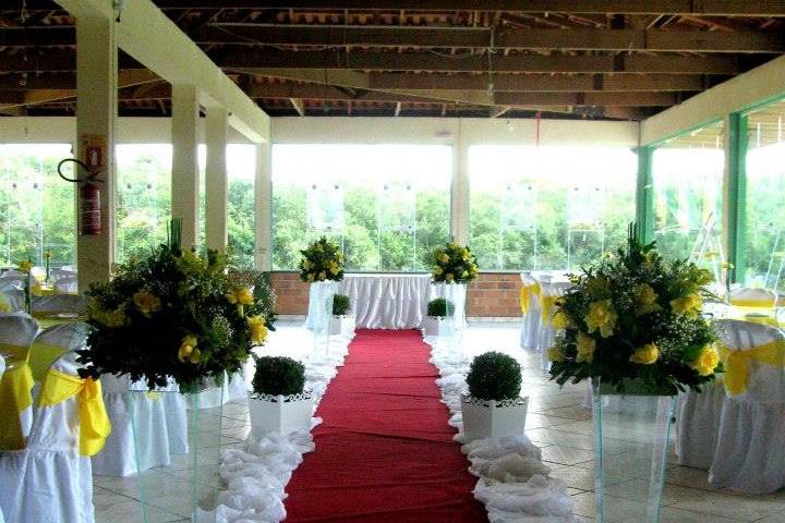 Casamento salão piscina