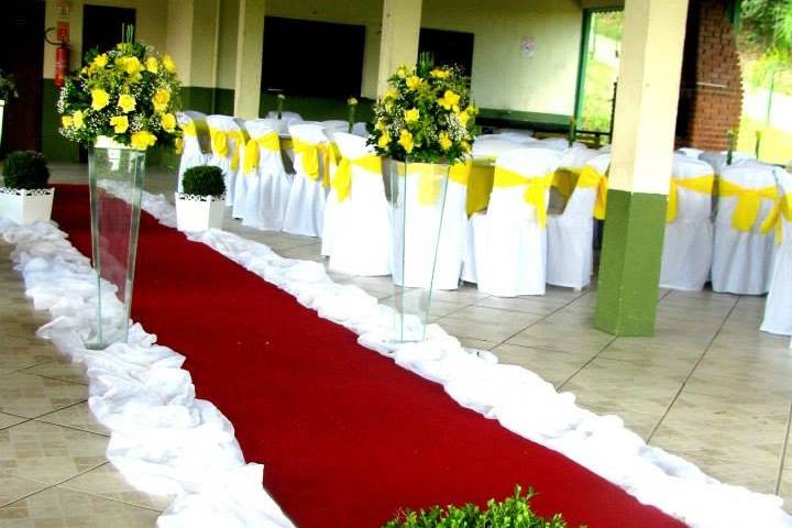 Casamento salão piscina