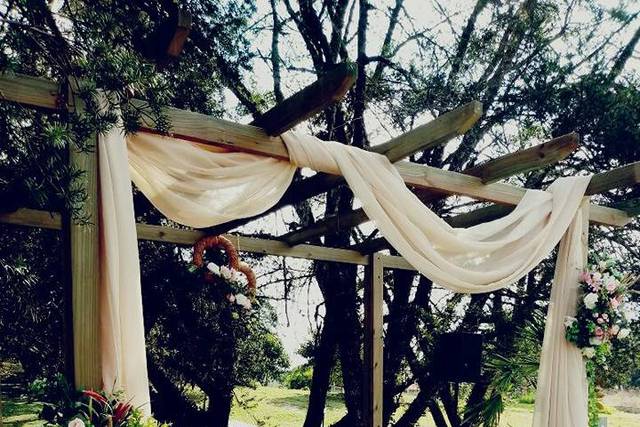 Casamento ao ar livre