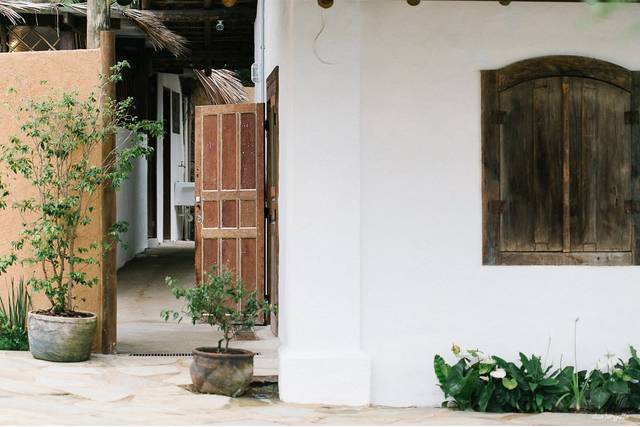 Entrada da cozinha industrial