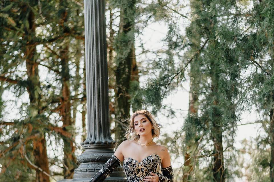 Vestido debutante coleção Duba