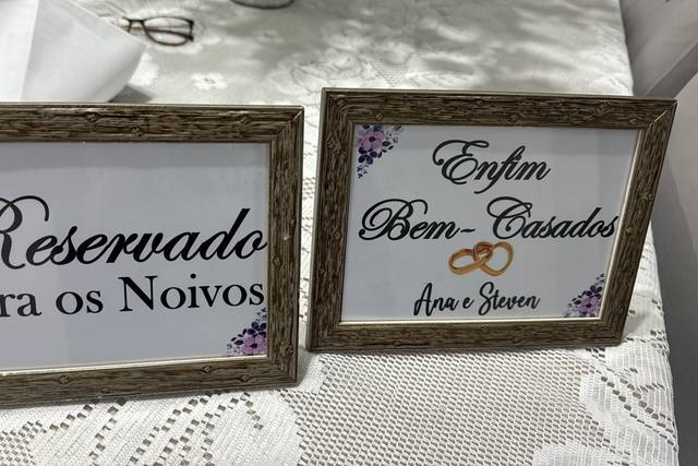 Personalizado para os noivos