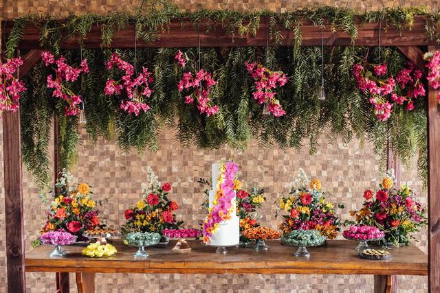 Decoração completa e buffet
