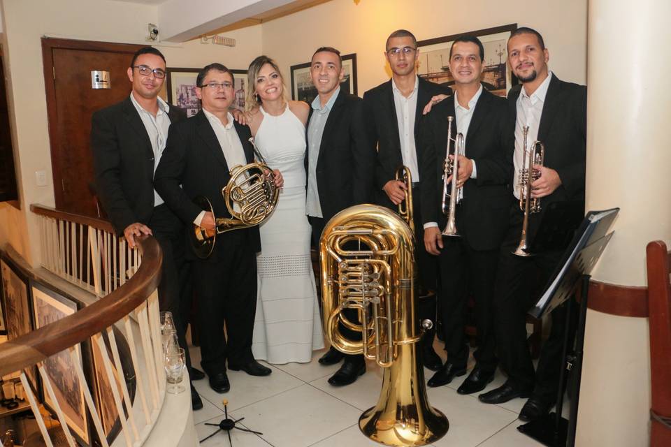 Quinteto no mini wedding