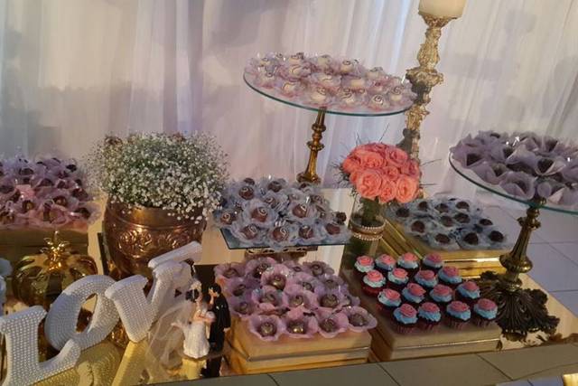 Mesa de docinhos