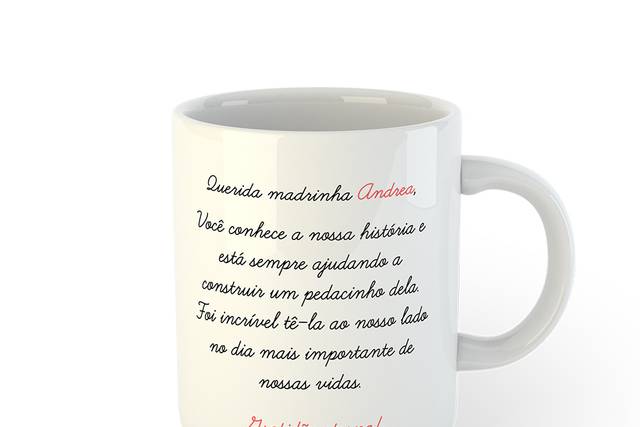 Caneca Presente Padrinhos