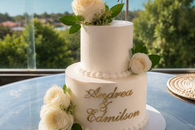 Bolo principal de Bodas