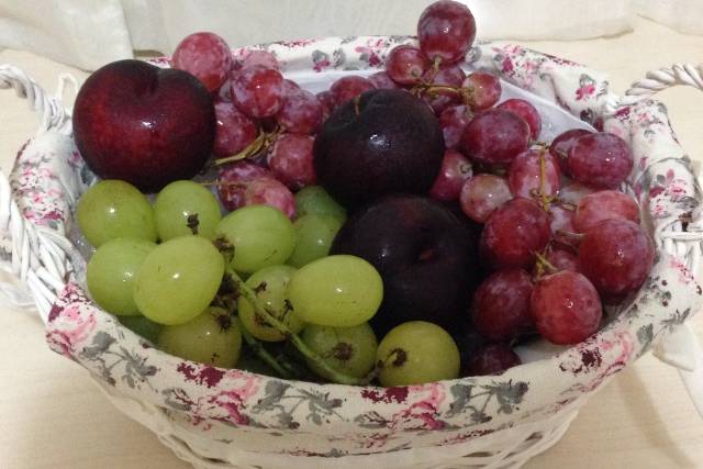 Cesta de frutas