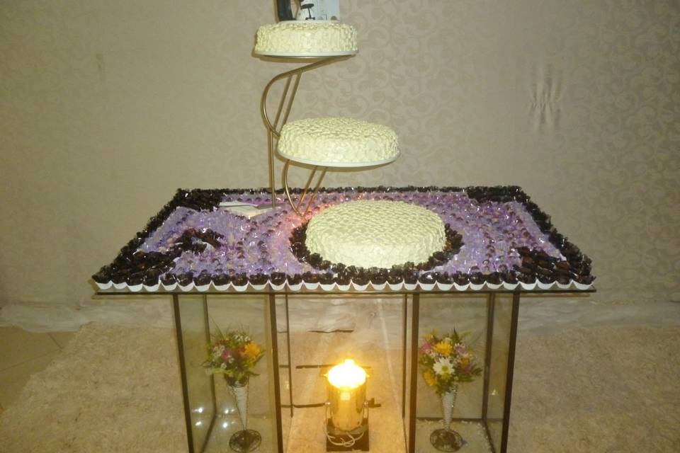 Mesa decorada