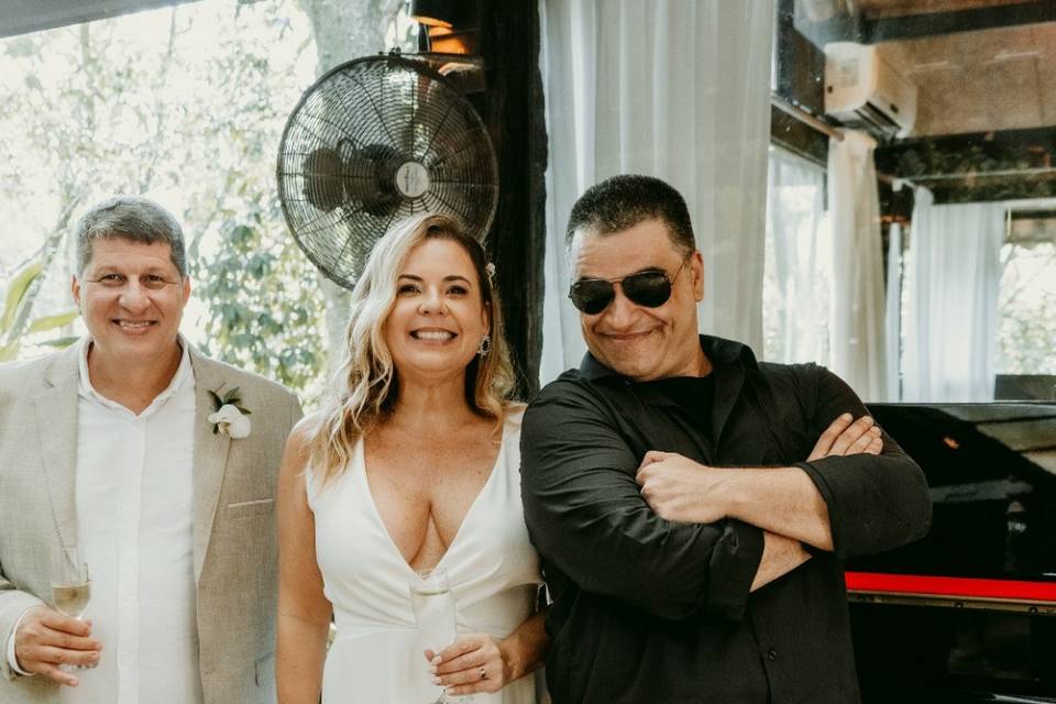 Casamento com Piano de Parede!