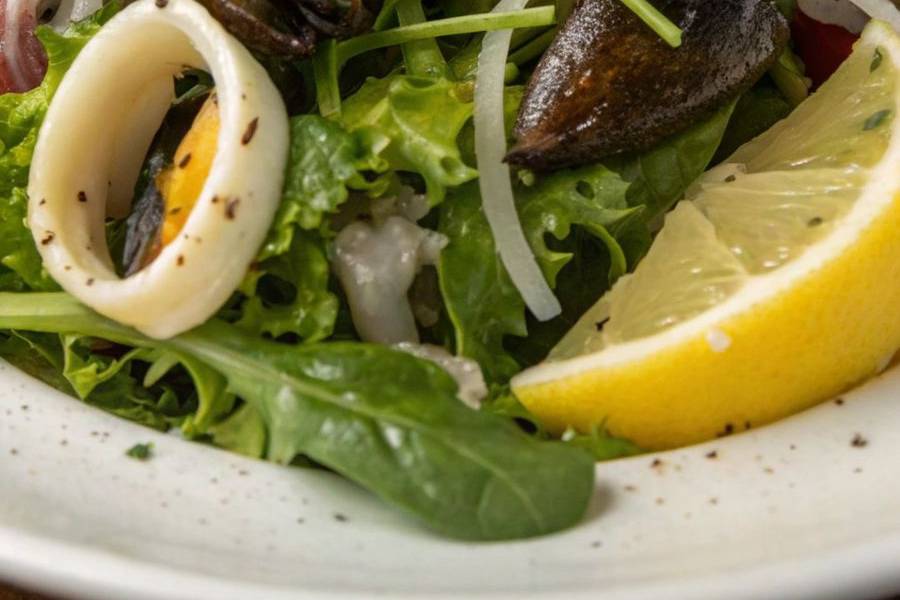 Salada de frutos do Mar