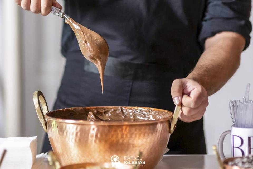 Brigadeiro no tacho