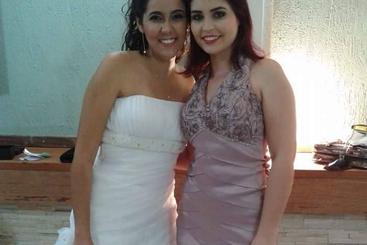 Noiva e convidada