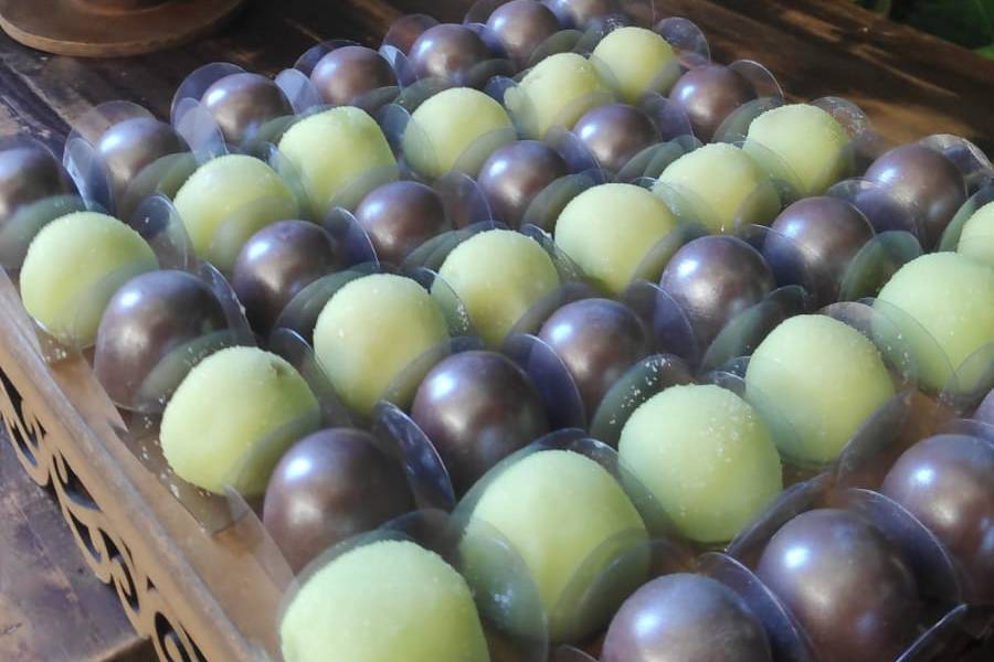 Trufas e Surpresas de Uva