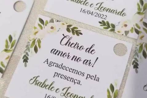 Tag de lembrancinha