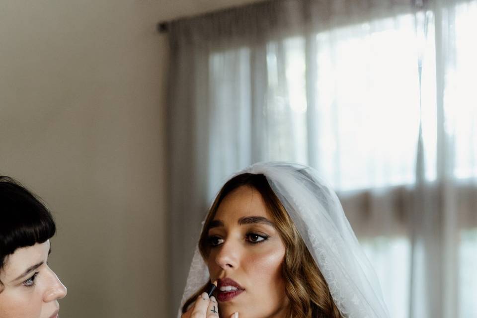 Making of da noiva