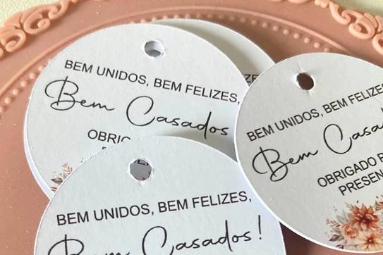 Tag de lembrancinha