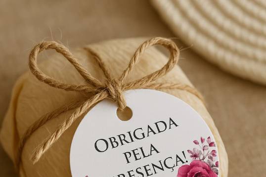 Tag de lembrancinha