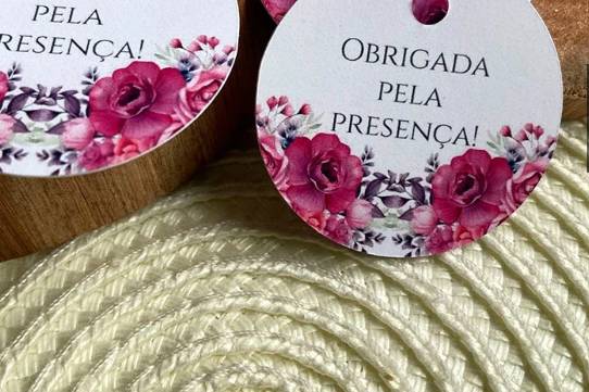 Tag de lembrancinha