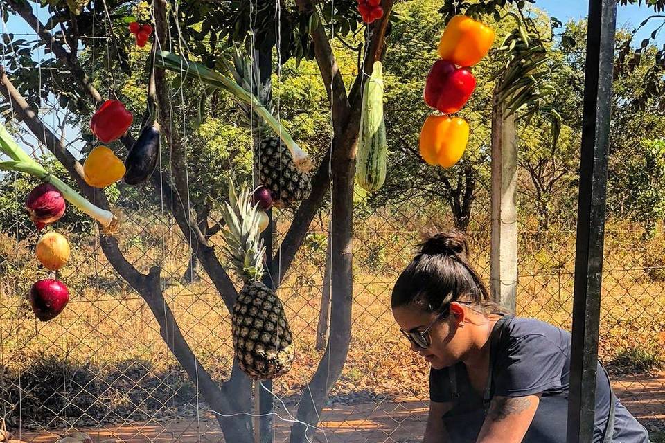 Fogo de Chão: Varal de Frango