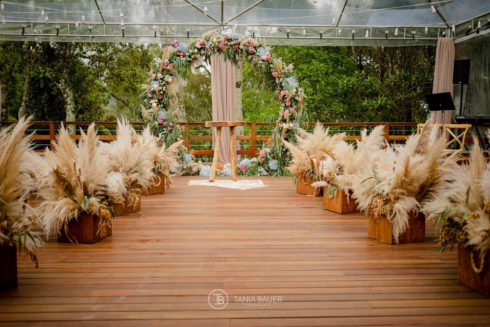 Opção casamento no Deck