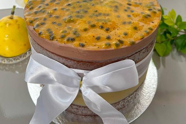 Torta de maracujá