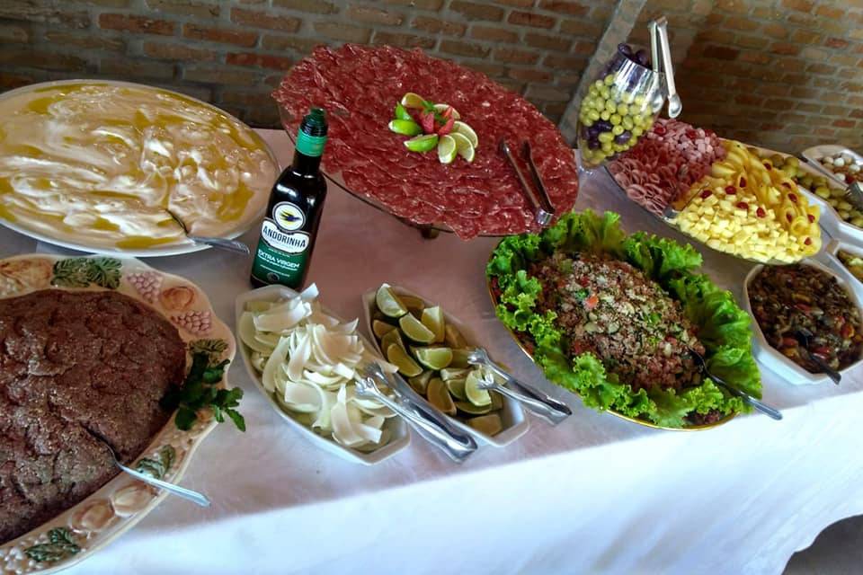 Churrasco com entrada