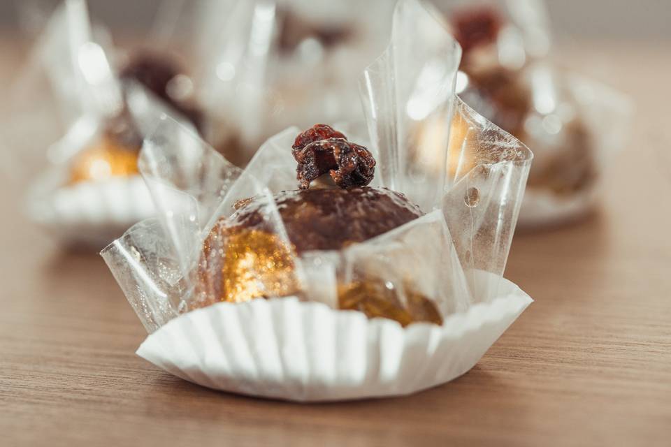 Brigadeiro  de passas do rum