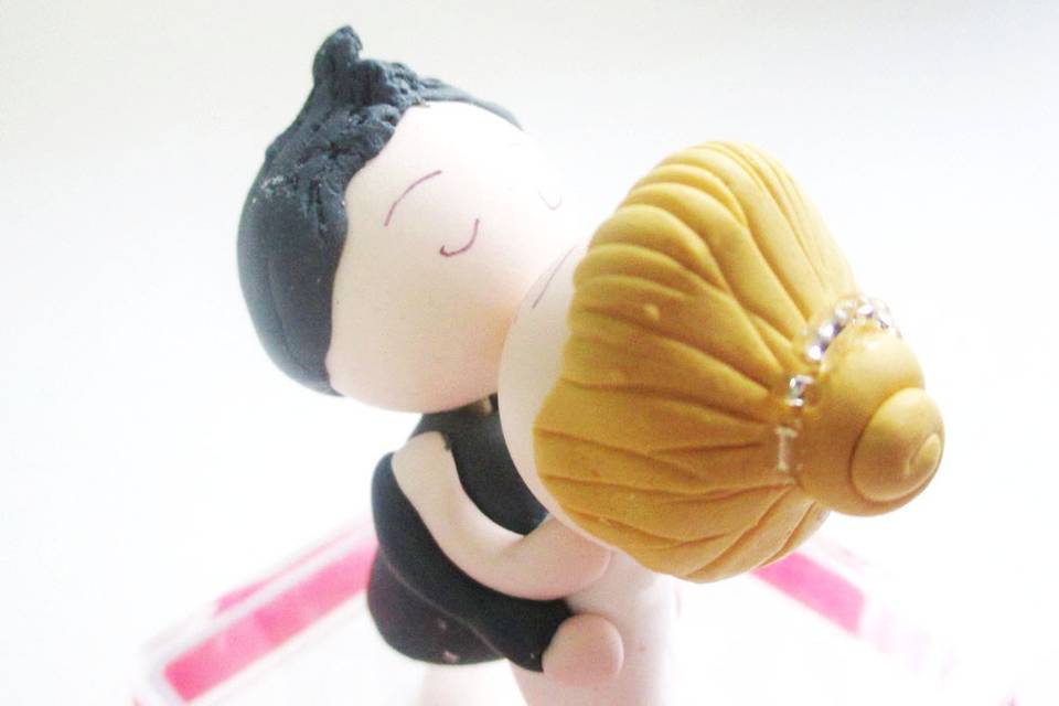 Noivos de biscuit