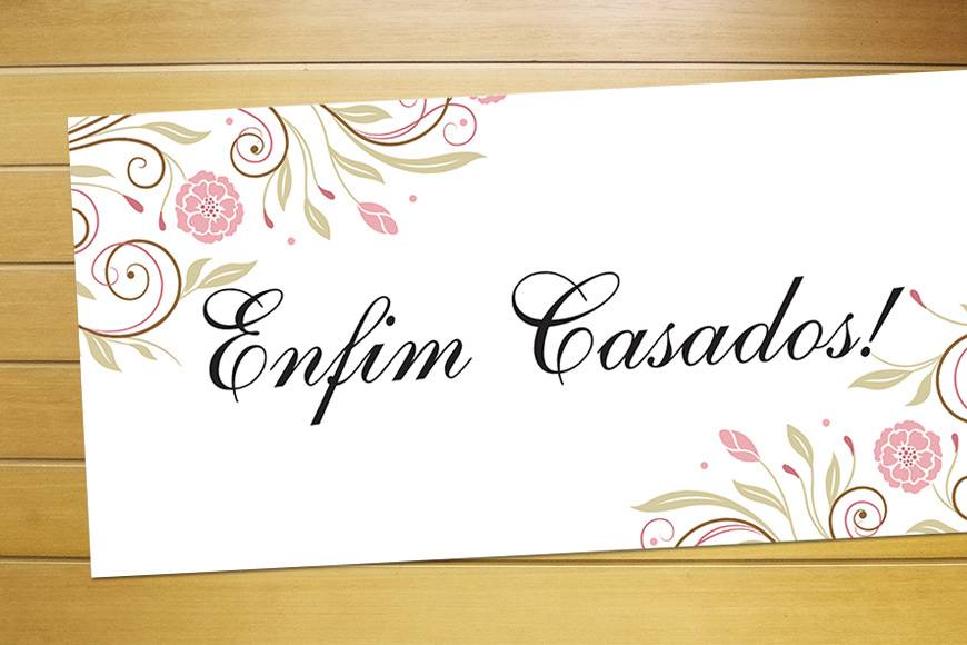 Placa: enfim casados