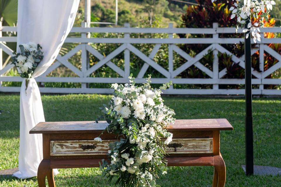 Decoração do altar
