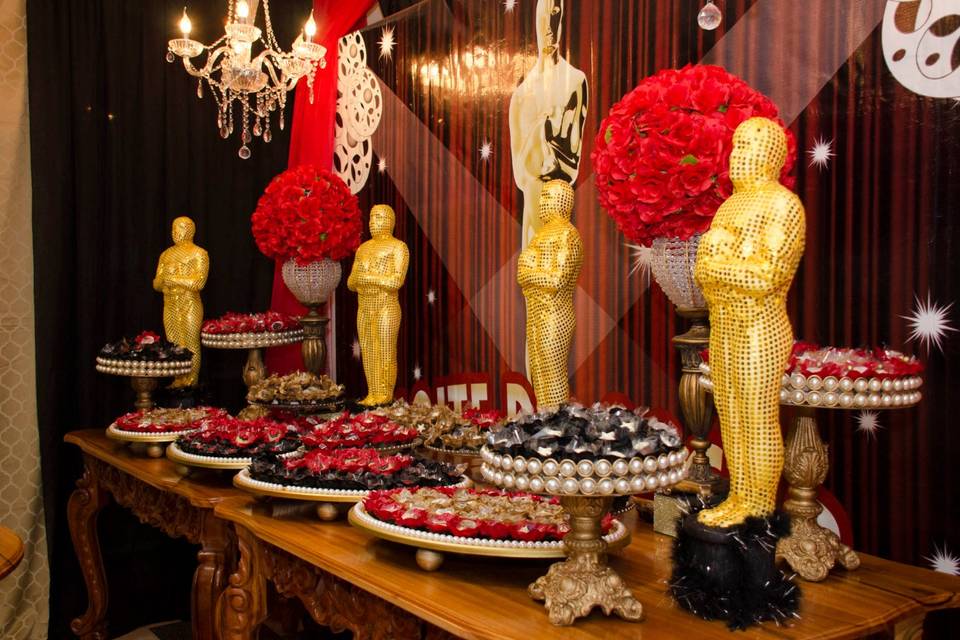 Mesa de doces Oscar