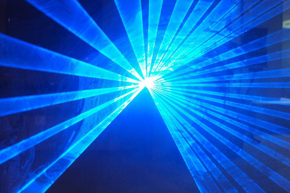 Laser azul