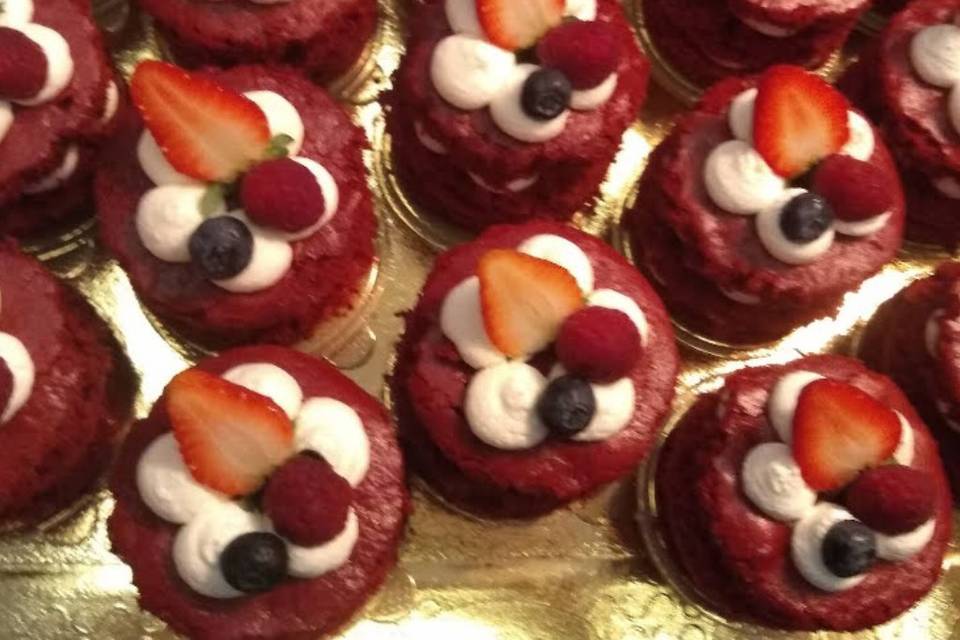 Mono porção redvelvet