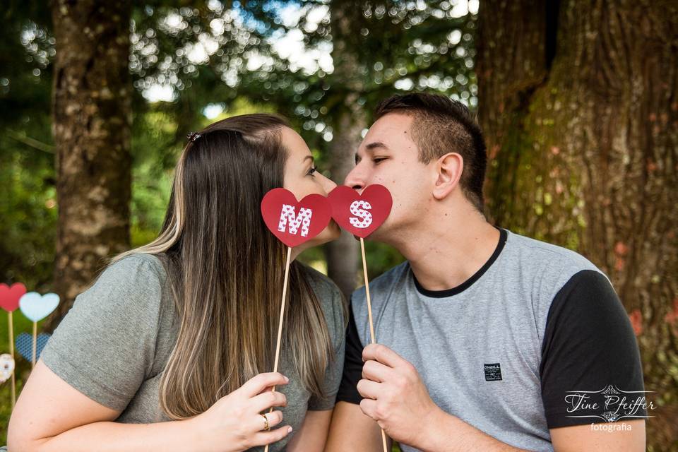 Ensaio casal campo