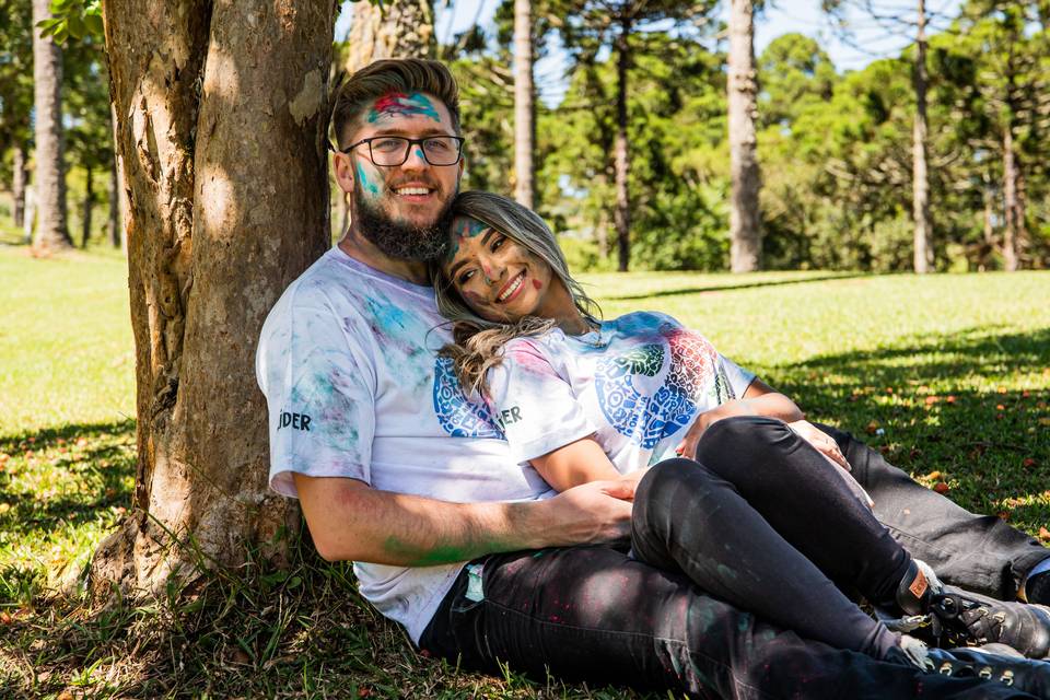 Casal sujo po colorido