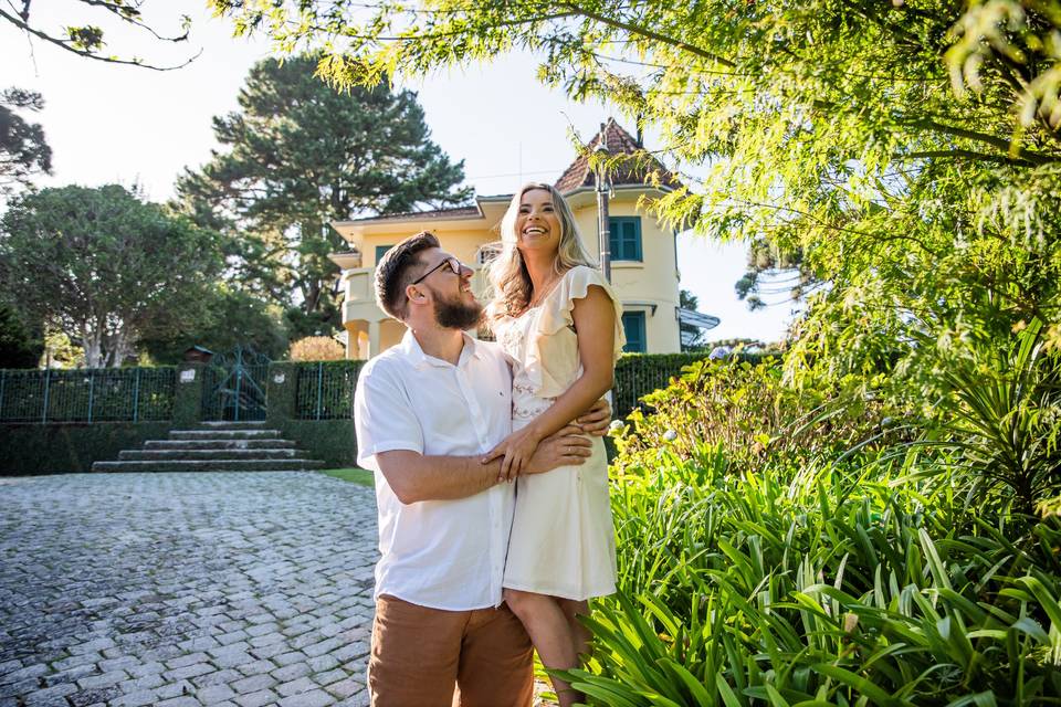 Casal + castelo